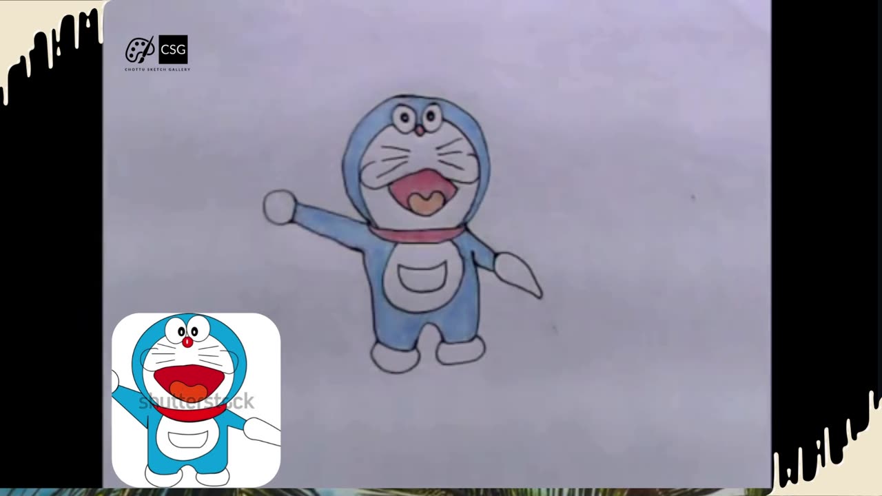 doraemon sketch