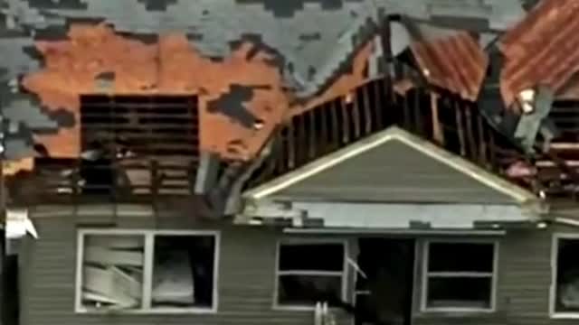 Extensive damage from tornado and flash floods in Oklahoma
