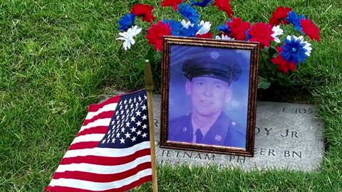 Houston National Cemetery..day before Memorial Day