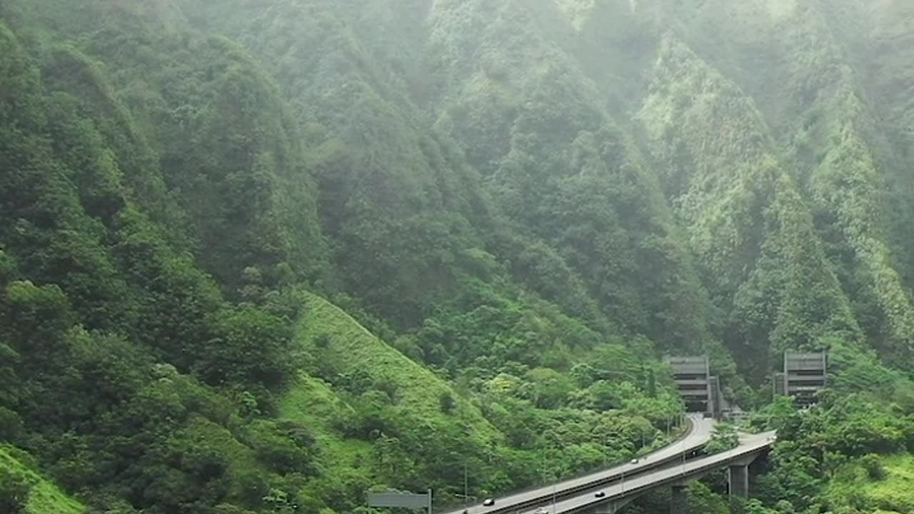 journey on beautiful mountain