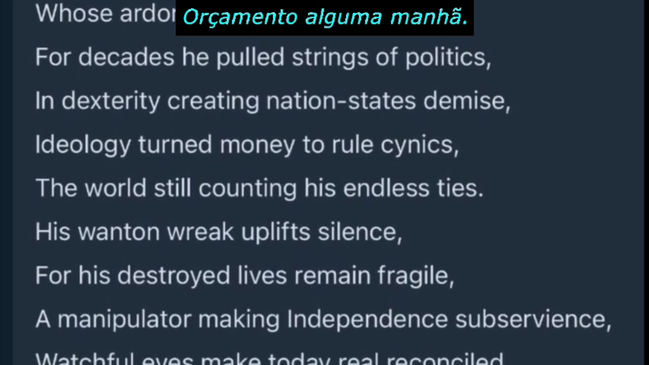 O Slogan do Anticristo é paz e segurança