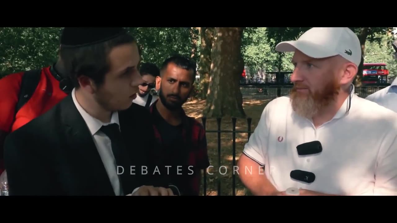 🔥 JEW DEBATE MUSLIM HAMZA ABOUT ISLAM AND JUDAISM ｜ SPEAKERS CORNER 🔥