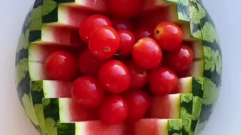 How to Carve Fruit Very Fast and Beauty