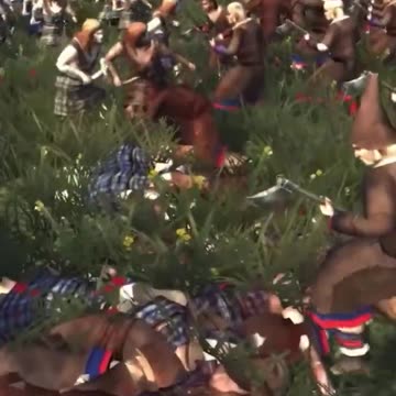 Medieval II: Total War 1vs1: Woodsman VS Highland Rabble