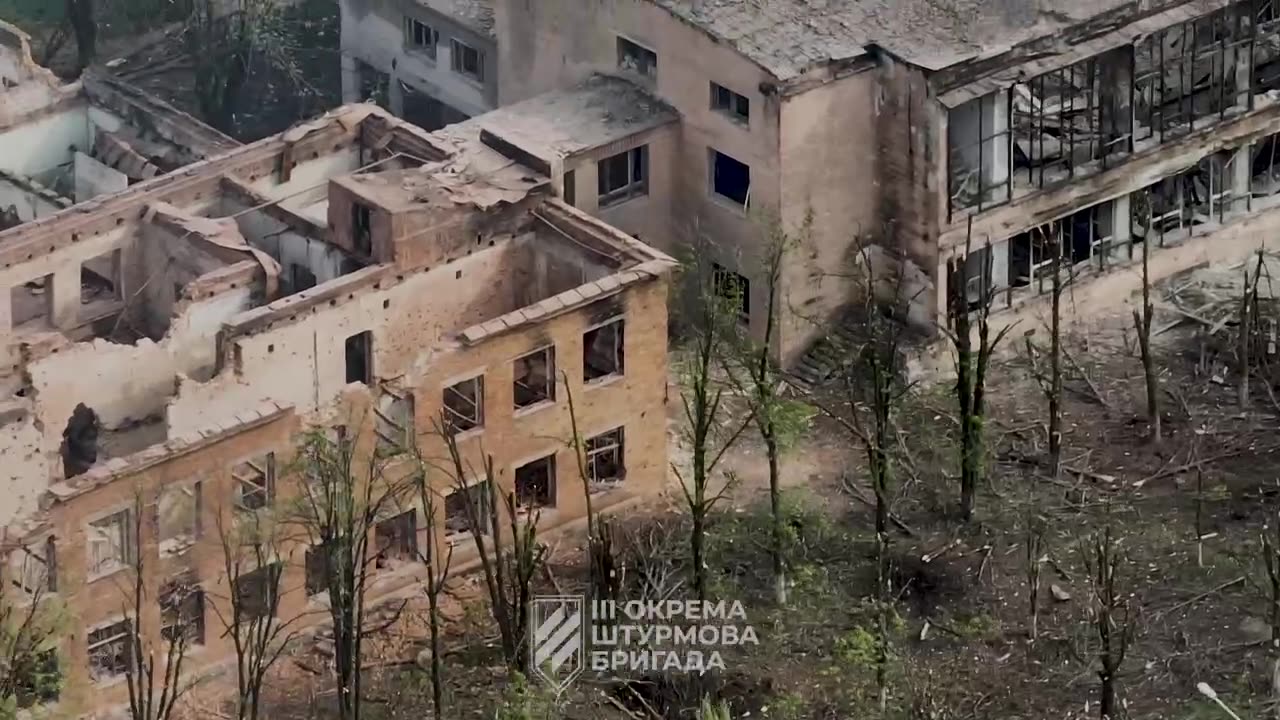 Tanks of the Third Assault Brigade in Bakhmut