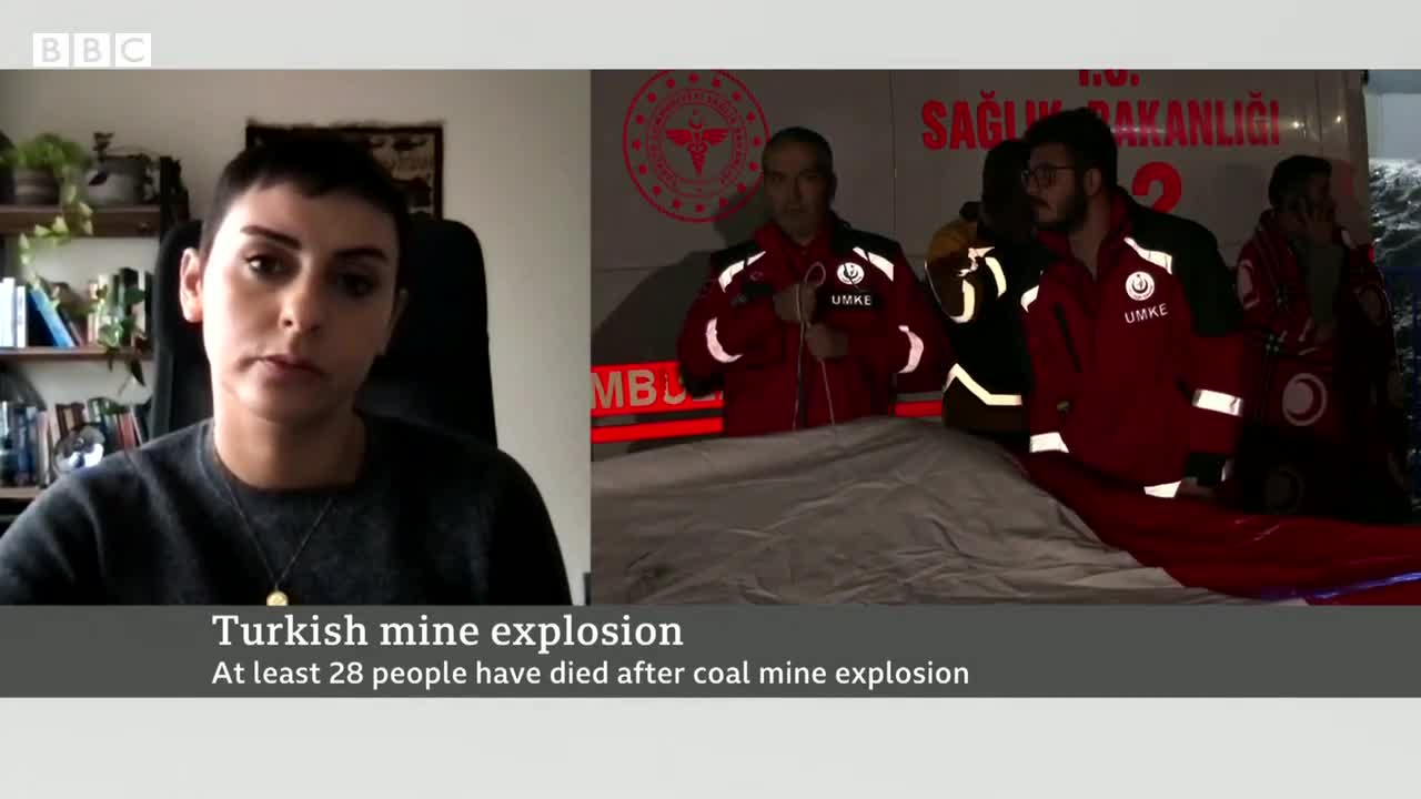 Turkey mine explosion kills 40 and leaves many more trapped - BBC News