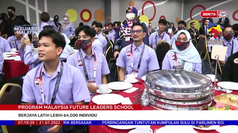 Berita Pagi RTM - Program Malaysia Future Leaders School (MFLS) Tier 3, tahun 2022
