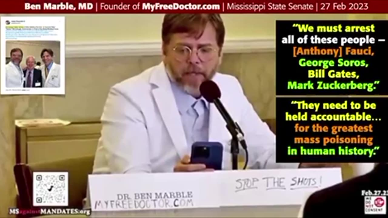 Dr O Arrest all the Poison Pushers for the Greatest Mass Poisoning of all time 💉💉💉☠️
