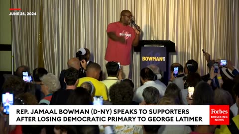 Jamaal Bowman Concedes Primary- 'We Will Never Stand For The Bombing And Killing Of Babies In Gaza'