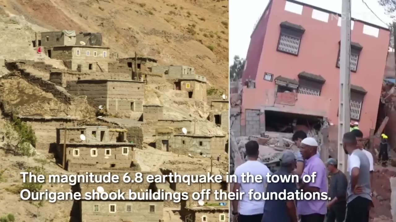 Before-And-After Images Show Widespread Devastation Of Morocco Earthquake