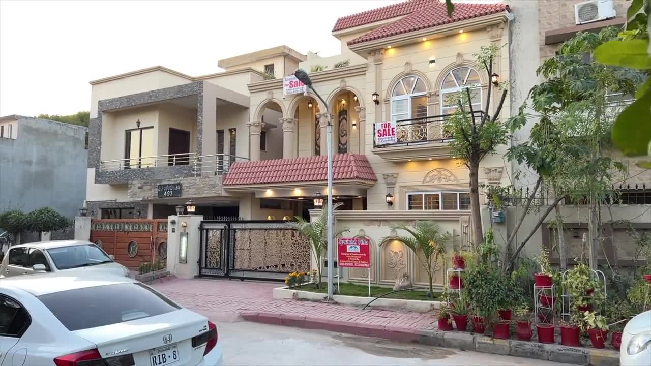 10 Marla Golden Spanish Luxurious House For Sale In Bahria Town Islamabad Rawalpindi