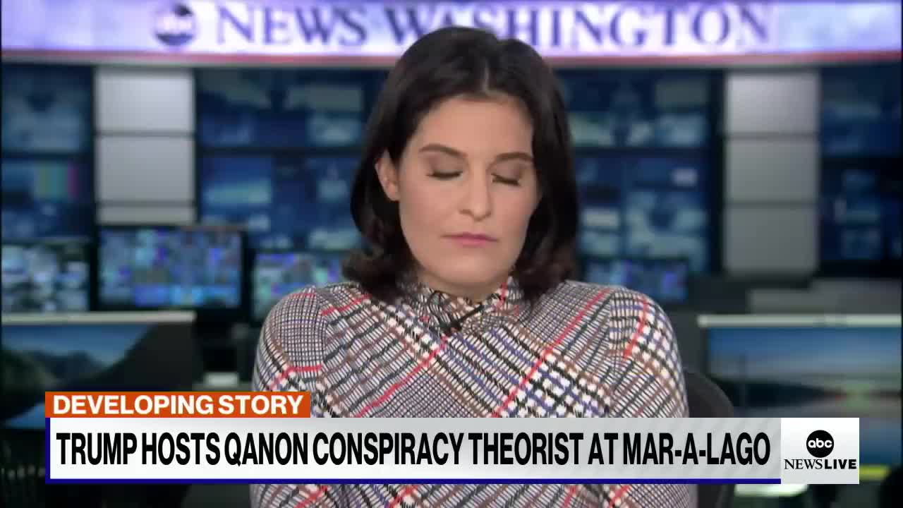 Trump hosts event featuring QAnon, ‘Pizzagate’ conspiracy theorist at Mar-a-Lago