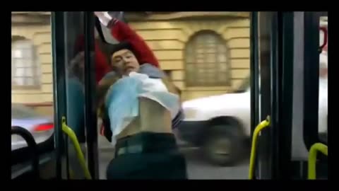 Chinese Fight In The Bus And Road Accident
