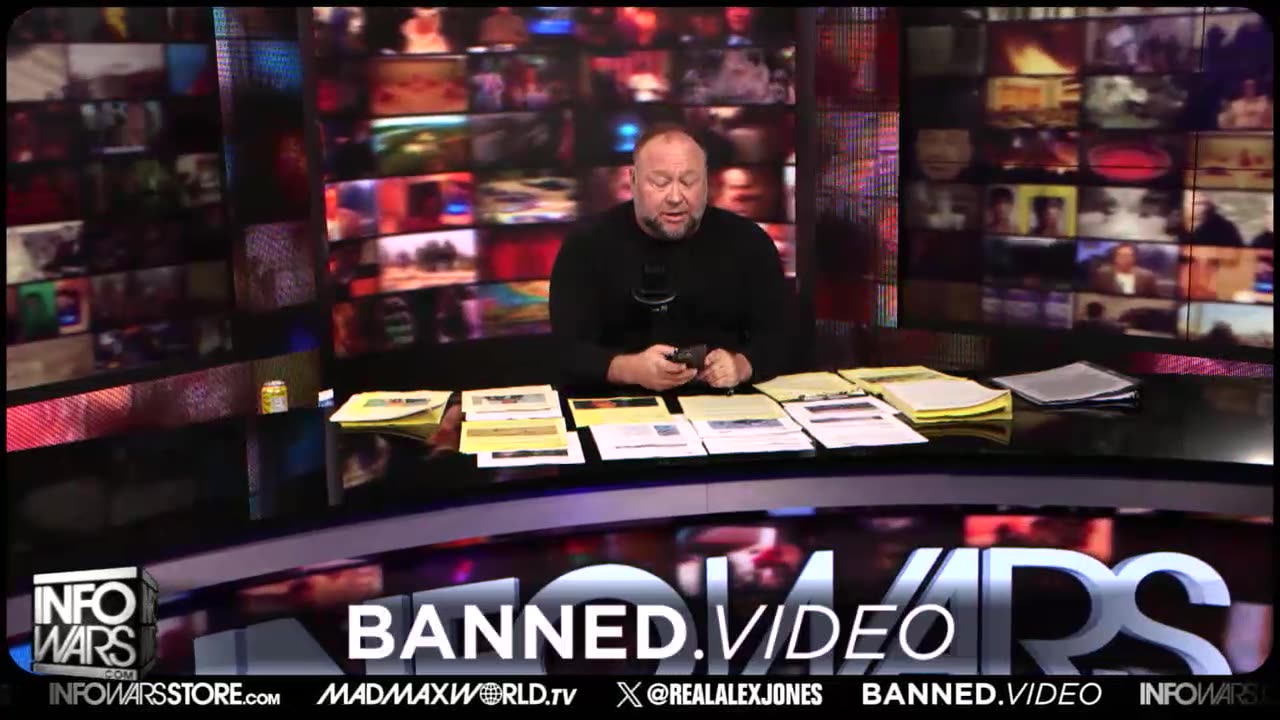 Akex Jones calls on Tucker Carlson to release his interview with Putin ASAP for his safety.