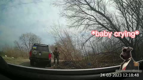 Ukrainian woman with infant is called pig and scared to death for speaking Russian