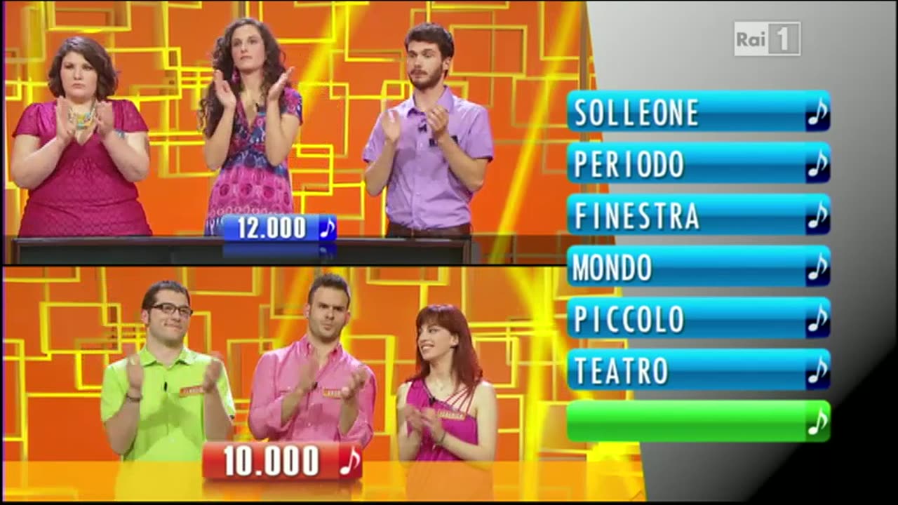 RAIUNO - Reazione A Catena-La Catena Musicale (12/06/2013)