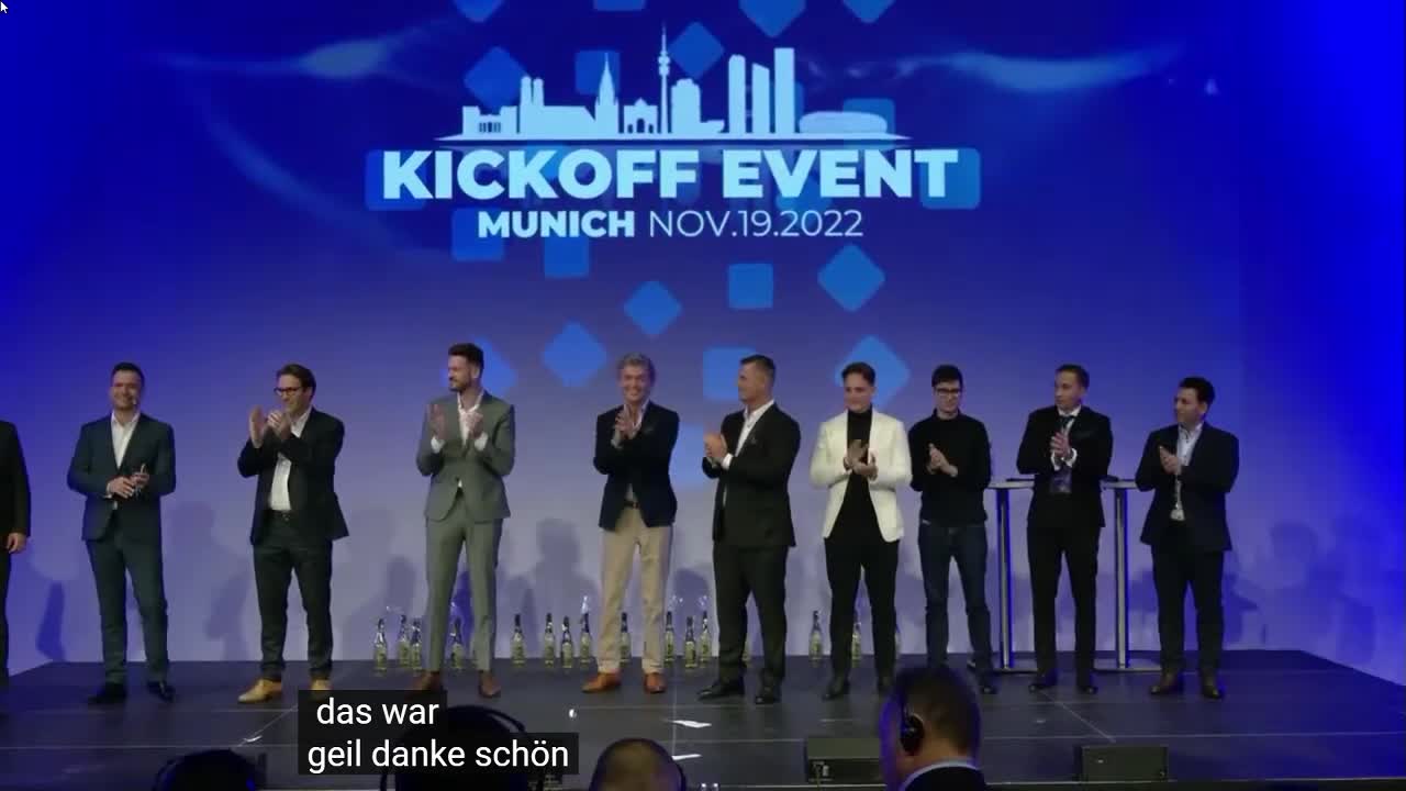 Premiere Blackfort Network in München 6.12.22 DE