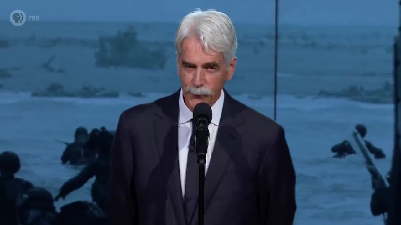 Sam Elliott pays tribute to SGT Ray Lambert on the Memorial Day