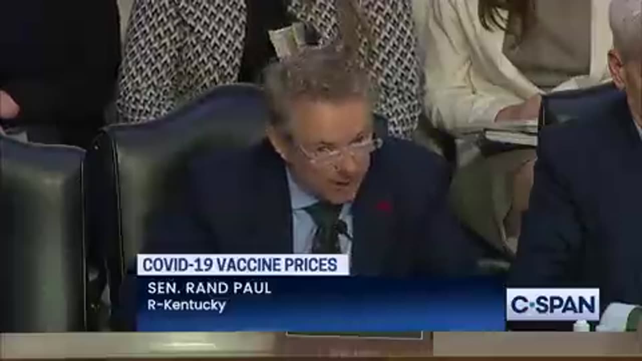 Rand Paul & Moderna CEO exchange on COVID vaccine and myocarditis