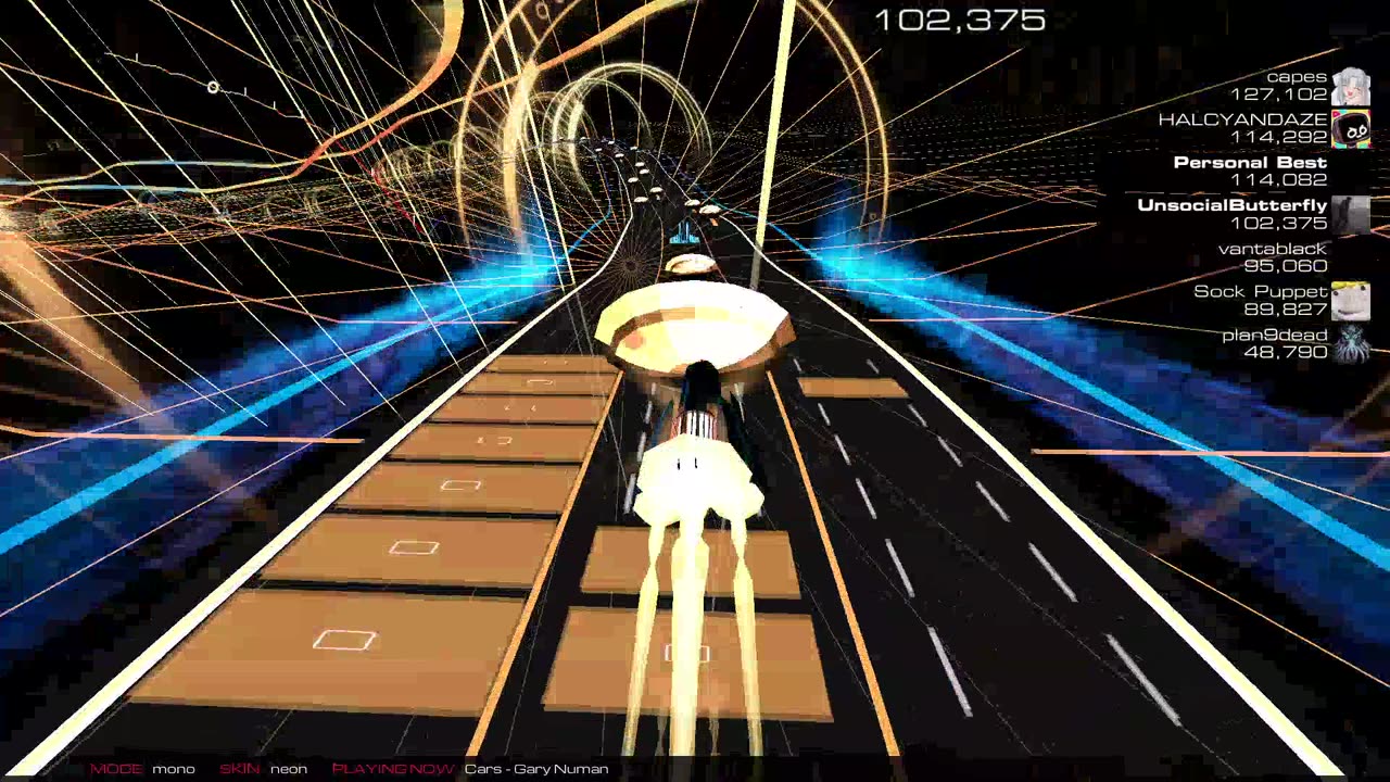 Audiosurf 2 "Cars", by Gary Numan