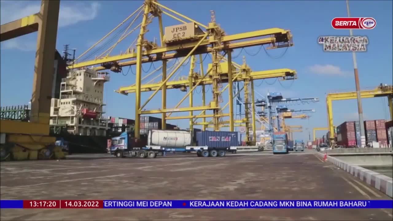 14 MAC 2022 –BERITA TGH HARI-DAGANGAN MALAYSIA-CATAT PENINGKATAN 24.8%