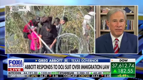 Texas Gov Greg Abbott On the Texas Border Crisis.