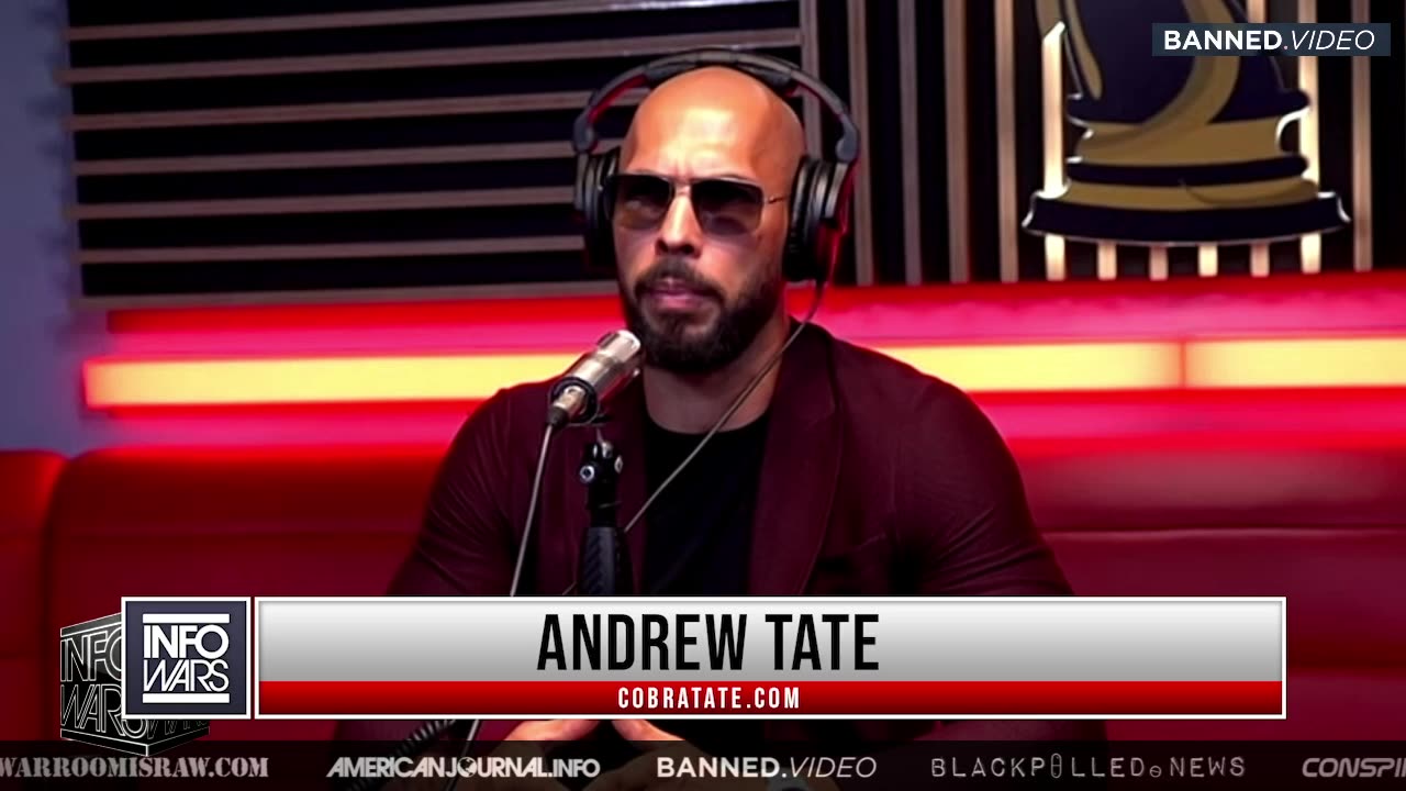 Alex Jones Interviews Andrew Tate In New Explosive Must See Interview