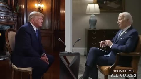 Donald Trump Joe Biden Interview AI Voice