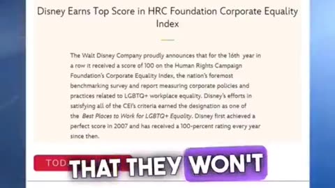 Woke company score