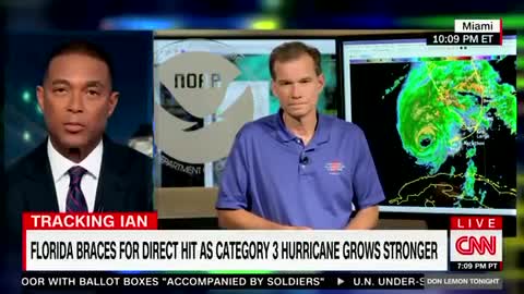 Don Lemon Begs NOAA Director to Blame Hurricane Ian on Climate Change