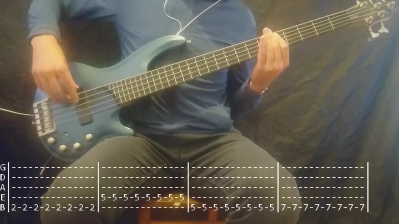 Guano Apes - Quietly Bass Cover (Tabs)