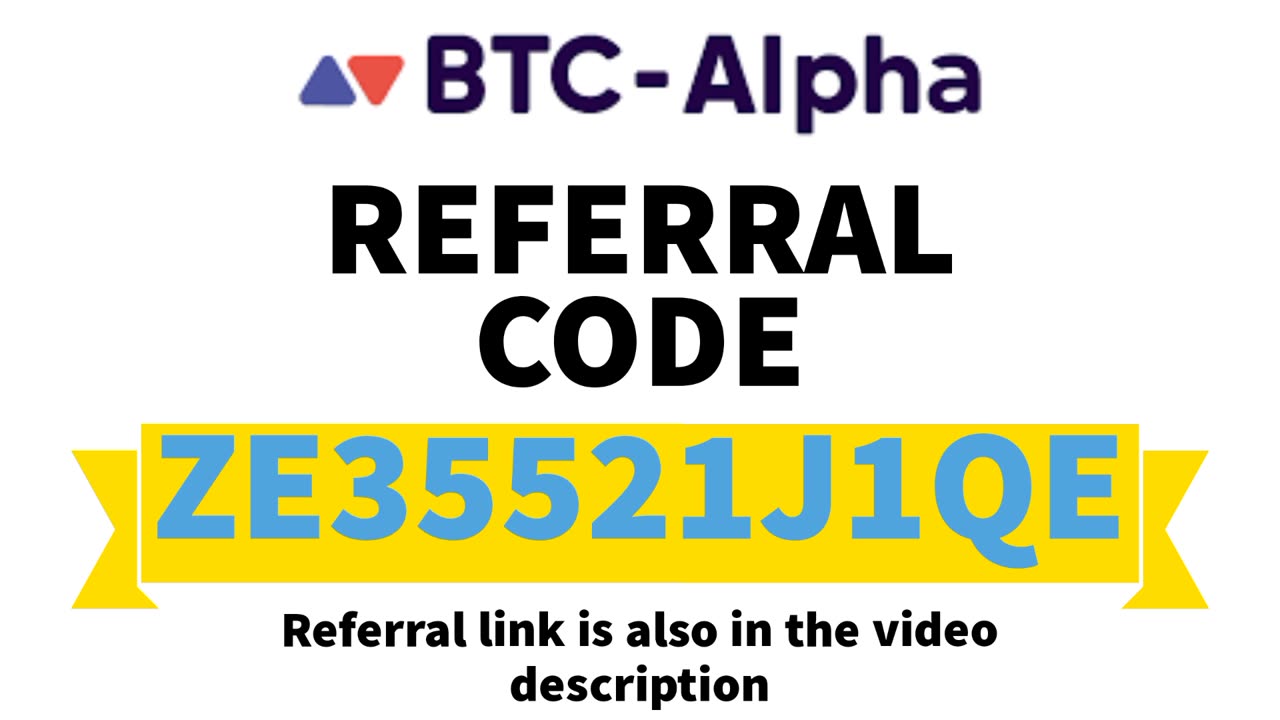 BTC-Alpha Crypto Exchange Referral Invite Code - Free Sign Up Bonuses