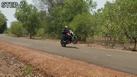 How To Learn Wheelie ??? - Easy 3 Step Tutorial in Hindi