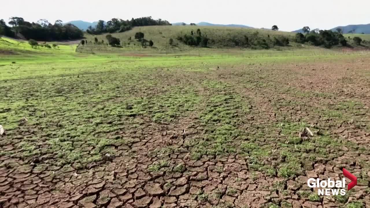 Dams dry up as Brazil's São Paulo grapples with severe drought