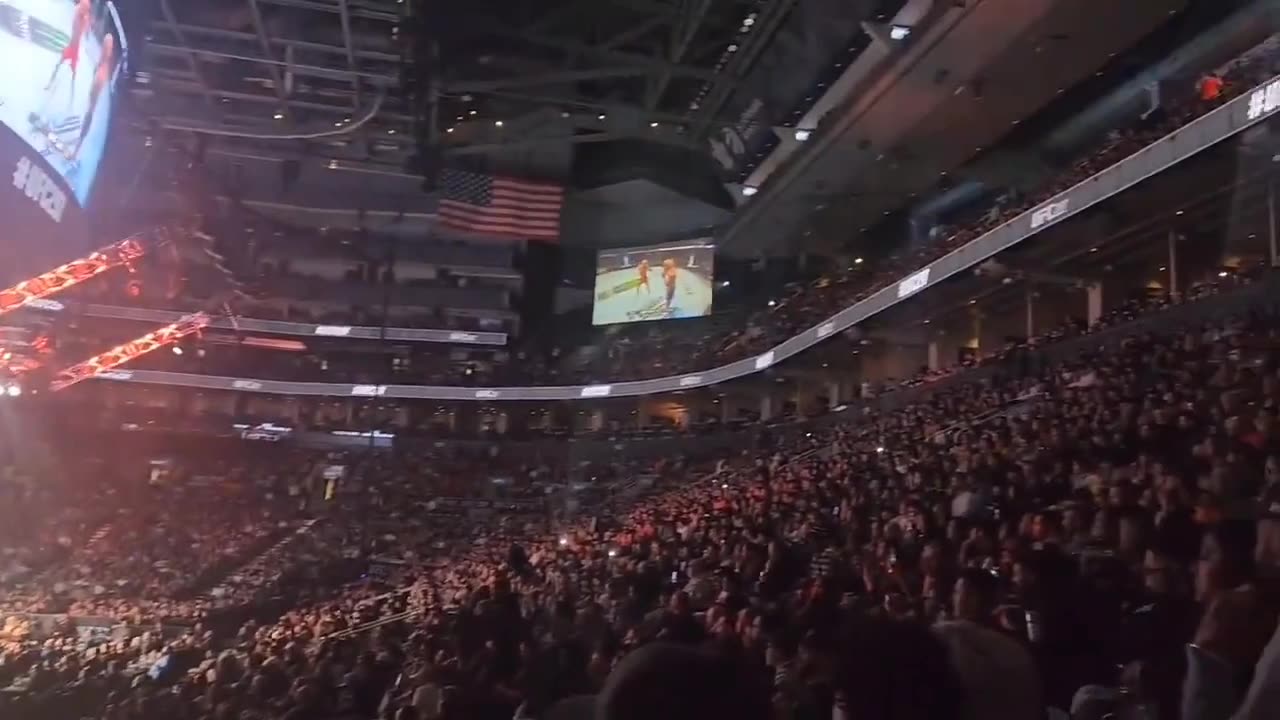 ‘Fuck Trudeau’ chants at UFC 297 Canada