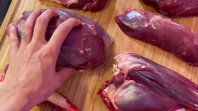 Every cut from the hind quarter of a deer, explained