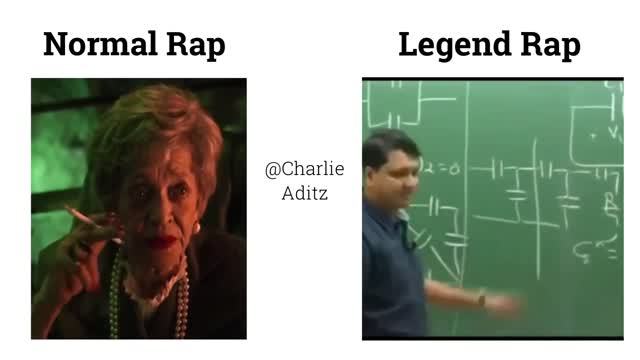 Normal Rap Vs Legend Rap !! Memes #viralmemes