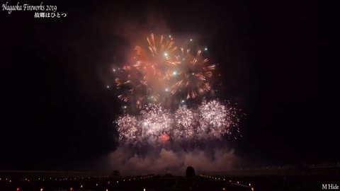 Amazing Fireworks display in Japan.