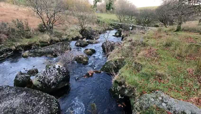 Nice river in Dartmoor. GoPro