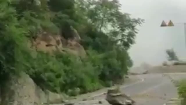 landslides