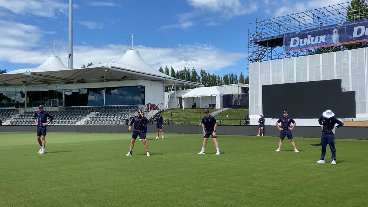 Proteas train at the at Hagley Oval ahead of New Zealand Test