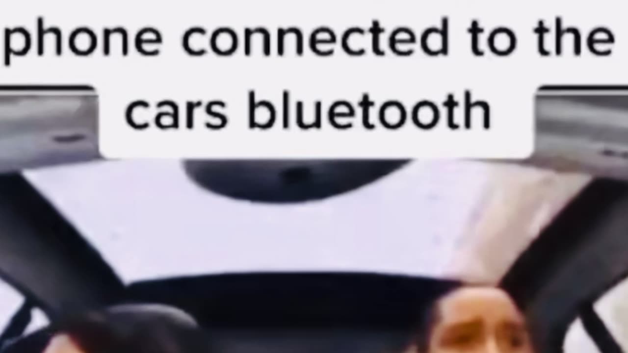 When you leave your phone bluetooth connected to the car