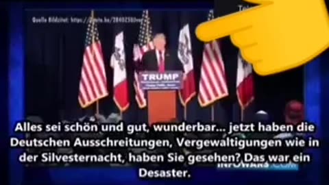 Trump hat damals schon die Wahrheit gesagt über Angela Merkel und Deutschland