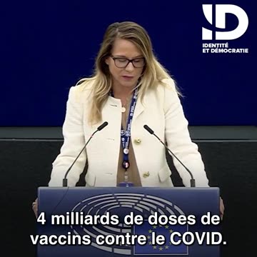 Virginie Joron interpelle la Cour des comptes européenne Covid 19 Plandémie