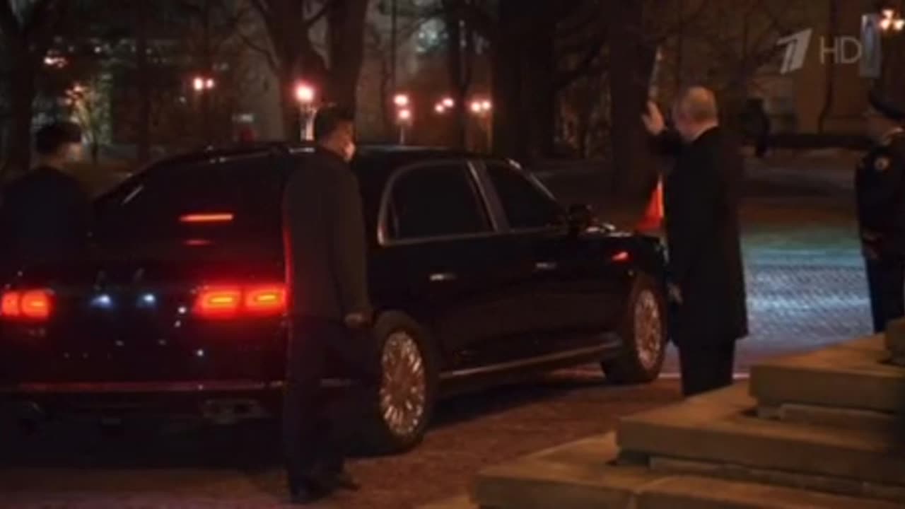 Putin Personally Escorted Xi Jinping To The Car🇷🇺🇨🇳