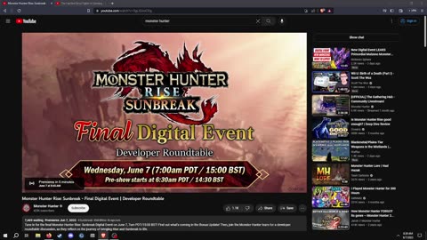 Monster Hunter Rise Sunbreak final update celebration