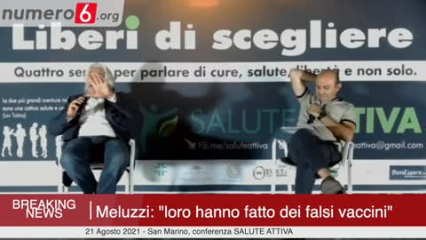 Meluzzi dice la verità sul siero miracoloso finto ricevuto da politici e vip