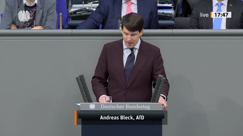 Andreas Bleck Rede vom 26.04.2023 - Wolfsbestandsmanagement