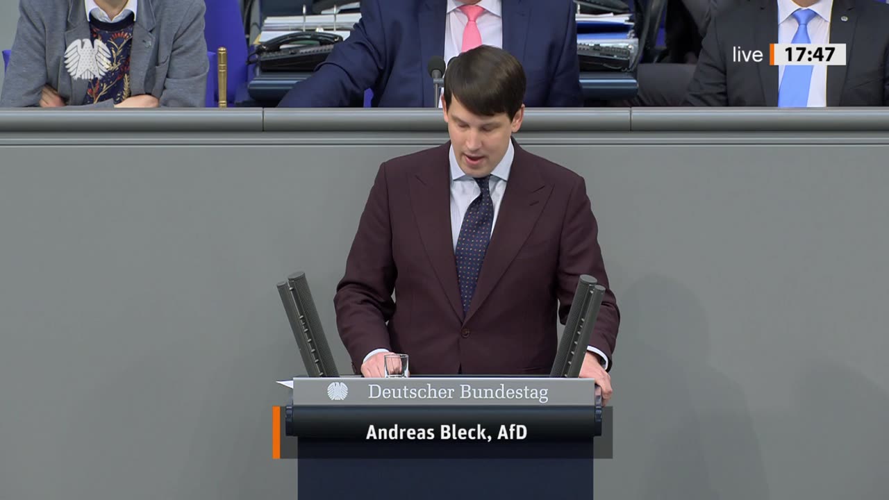 Andreas Bleck Rede vom 26.04.2023 - Wolfsbestandsmanagement