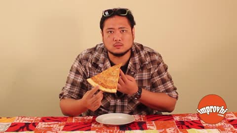 Improvhi presents... "People From Hawaii Try American Food for the First Time"